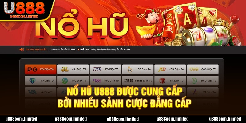 Chơi nổ hũ U888 thả ga, săn về nhiều phần thưởng lớn